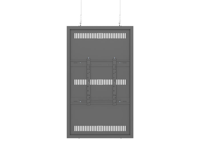 Multibrackets M Pro Series Enclosure 55" Wire Medium Black Signage Display Enclosures Multibrackets
