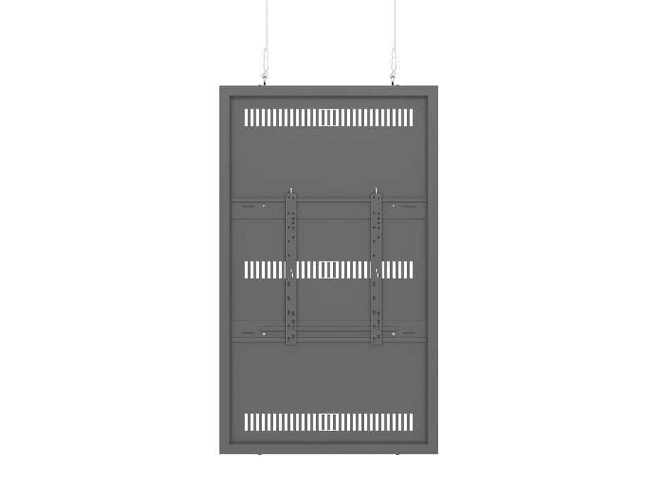 Multibrackets M Pro Series Enclosure 55" Wire Medium Black Signage Display Enclosures Multibrackets