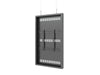Multibrackets M Pro Series Enclosure 55" Wire Medium Black Signage Display Enclosures Multibrackets