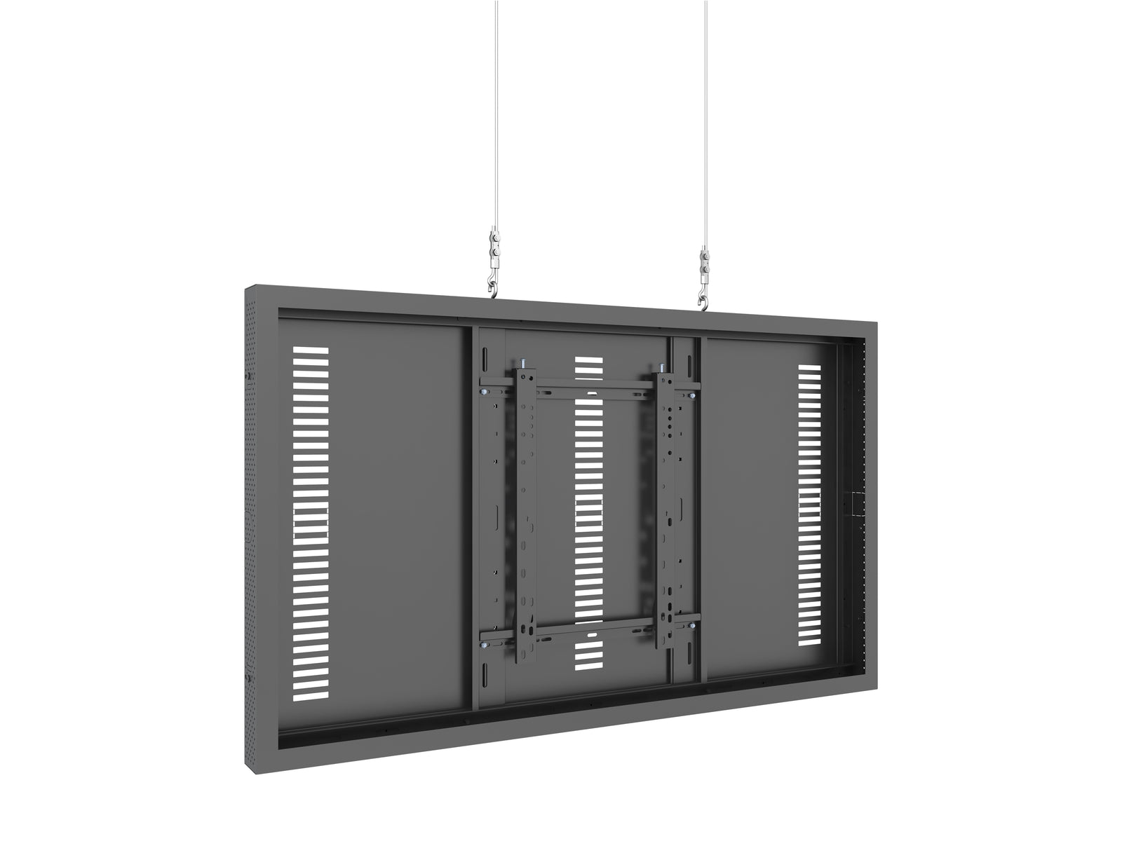 Multibrackets M Pro Series Enclosure 55" Wire Medium Black Signage Display Enclosures Multibrackets
