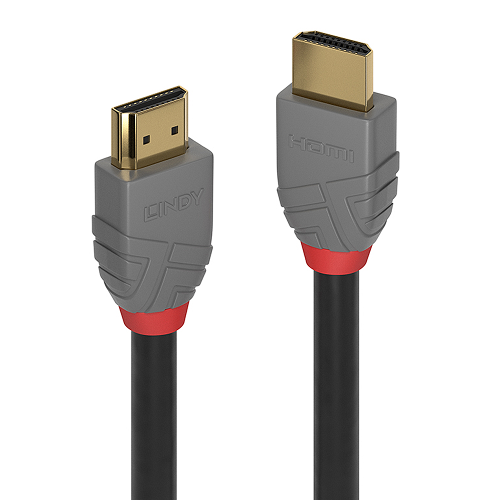 Lindy 0.3m HDMI High Speed HDMI Cable, Anthra Line | 36960 HDMI Cable Lindy