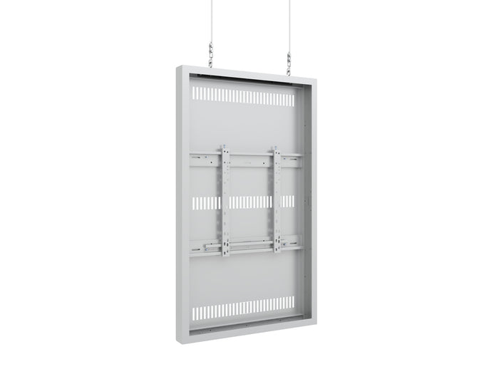 Multibrackets M Pro Series Enclosure 55" Wire Medium White Signage Display Enclosures Multibrackets