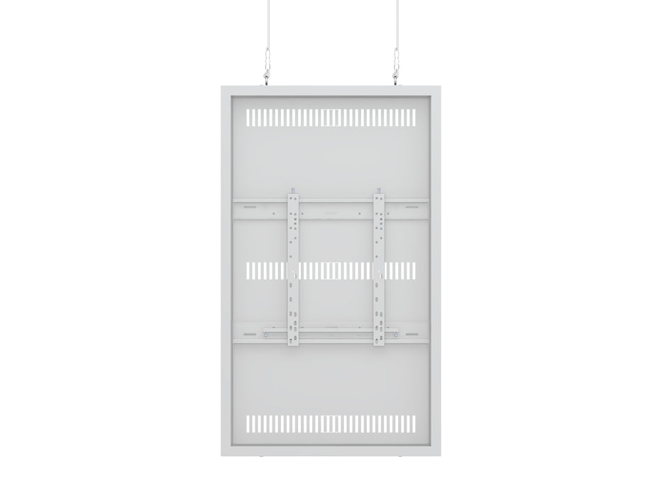 Multibrackets M Pro Series Enclosure 55" Wire Medium White Signage Display Enclosures Multibrackets