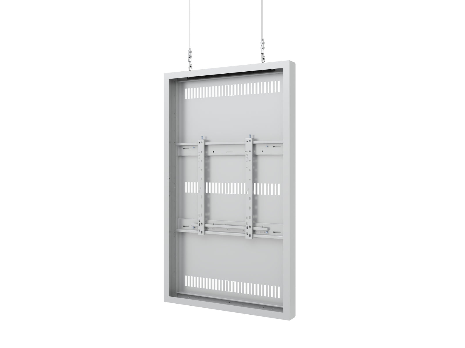Multibrackets M Pro Series Enclosure 55" Wire Medium White Signage Display Enclosures Multibrackets