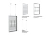Multibrackets M Pro Series Enclosure 55" Wire Medium White Signage Display Enclosures Multibrackets