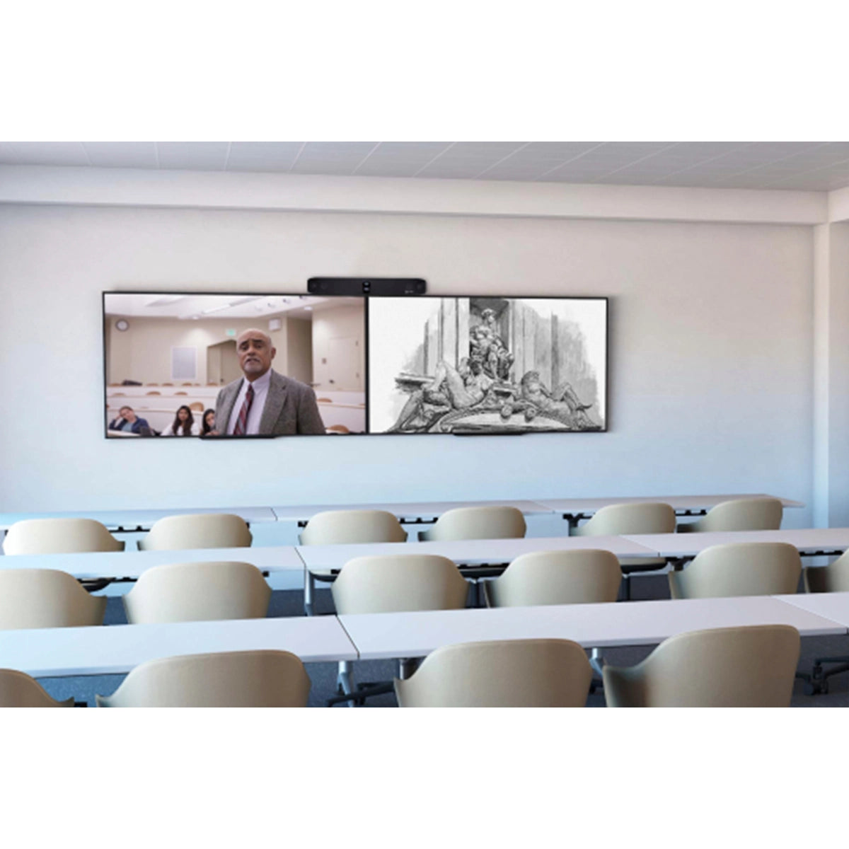 POLY Studio X70 All-In-One Video Bar with TC8 Controller Kit | 83Z52AA#ABU Video Conferencing System Poly
