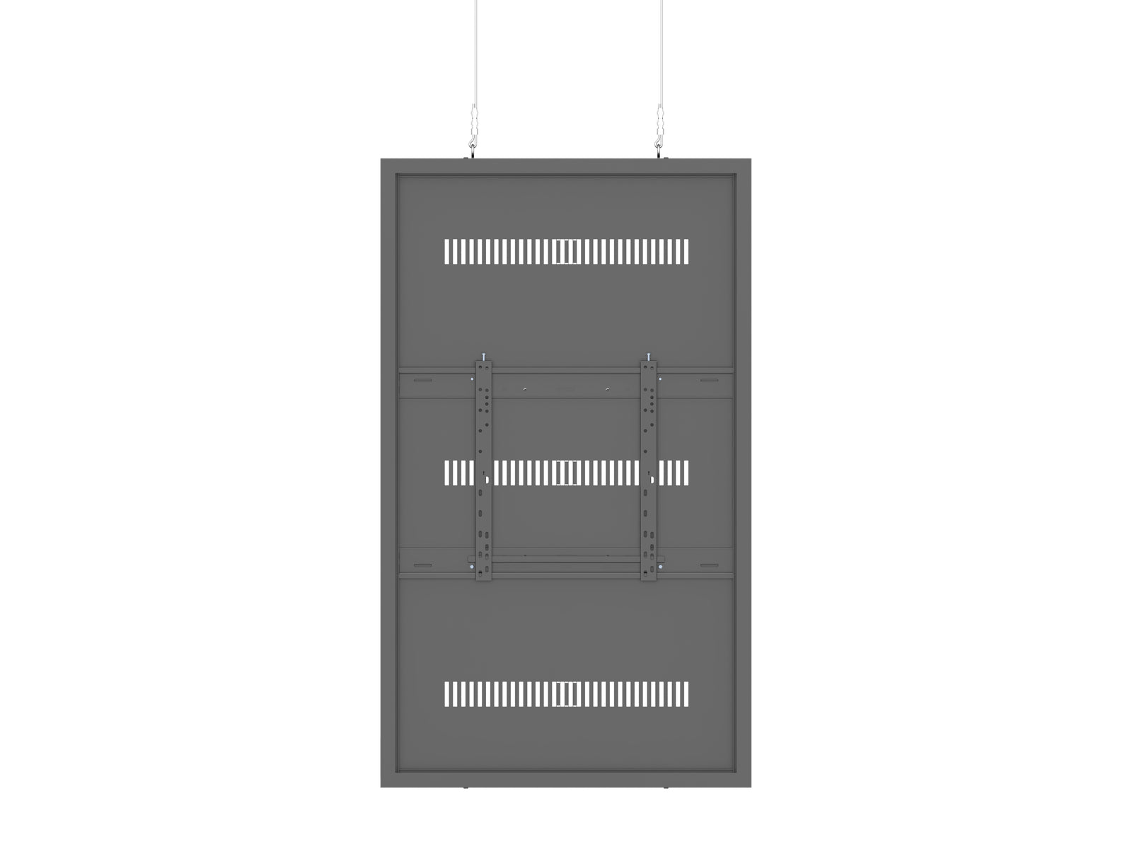 Multibrackets M Pro Series Enclosure 65" Wire Medium Black Signage Display Enclosures Multibrackets