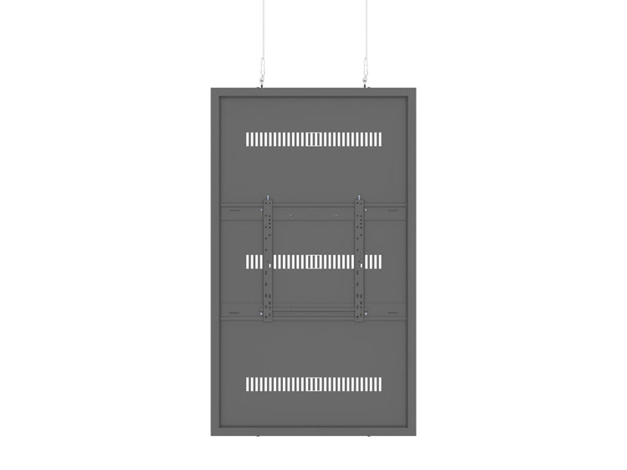 Multibrackets M Pro Series Enclosure 65" Wire Medium Black Signage Display Enclosures Multibrackets