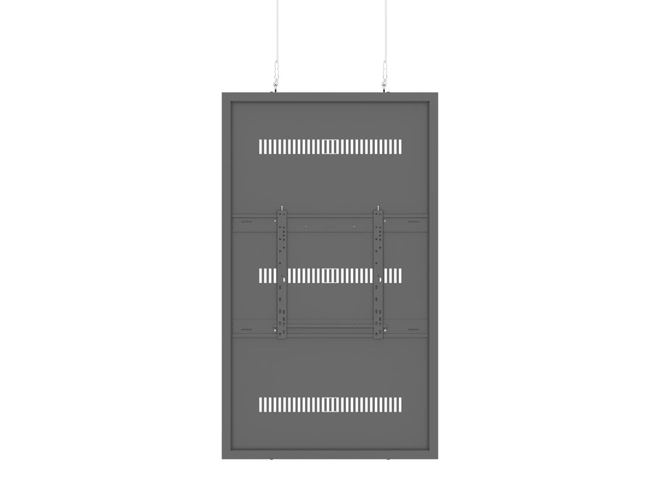 Multibrackets M Pro Series Enclosure 65" Wire Medium Black Signage Display Enclosures Multibrackets