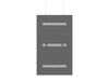Multibrackets M Pro Series Enclosure 65" Wire Medium Black Signage Display Enclosures Multibrackets