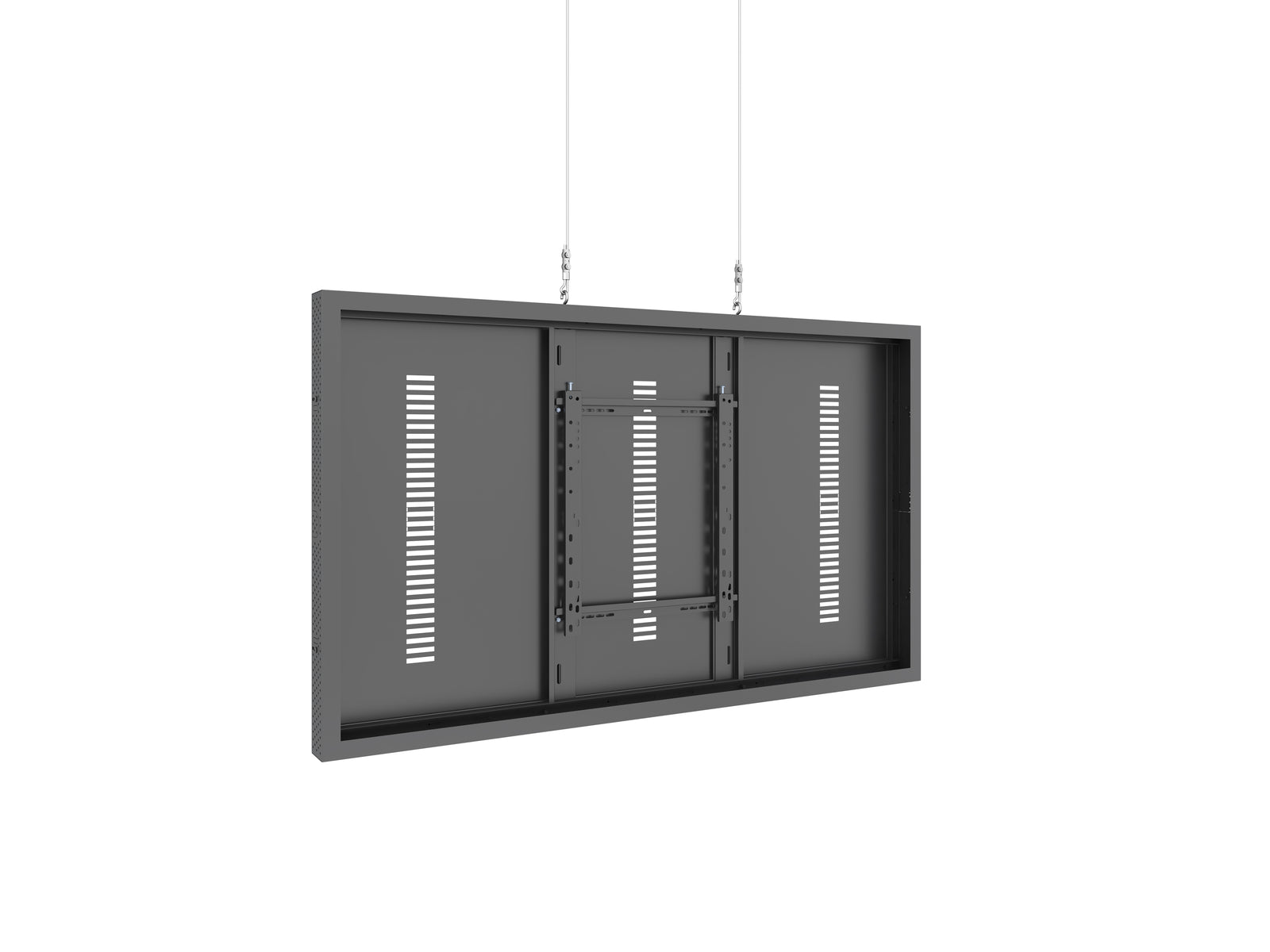 Multibrackets M Pro Series Enclosure 65" Wire Medium Black Signage Display Enclosures Multibrackets