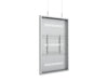 Multibrackets M Pro Series Enclosure 65" Wire Medium White Signage Display Enclosures Multibrackets