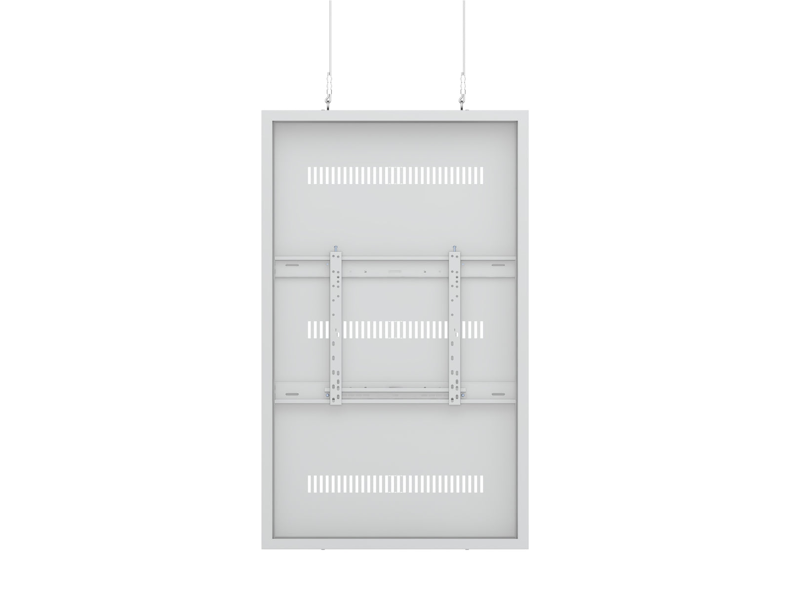 Multibrackets M Pro Series Enclosure 65" Wire Medium White Signage Display Enclosures Multibrackets