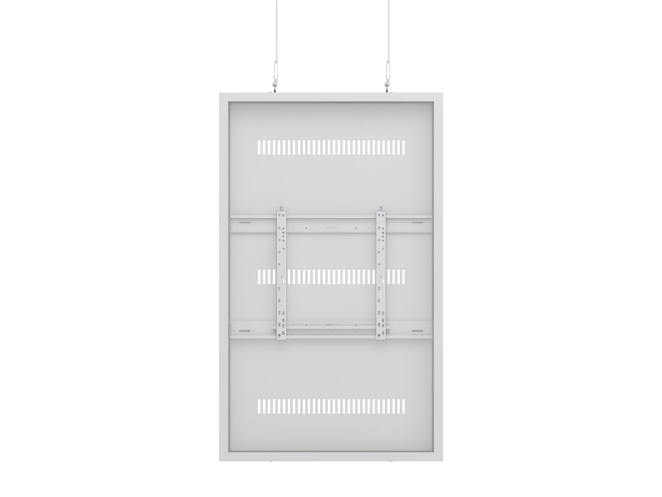 Multibrackets M Pro Series Enclosure 65" Wire Medium White Signage Display Enclosures Multibrackets