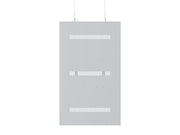 Multibrackets M Pro Series Enclosure 65" Wire Medium White Signage Display Enclosures Multibrackets
