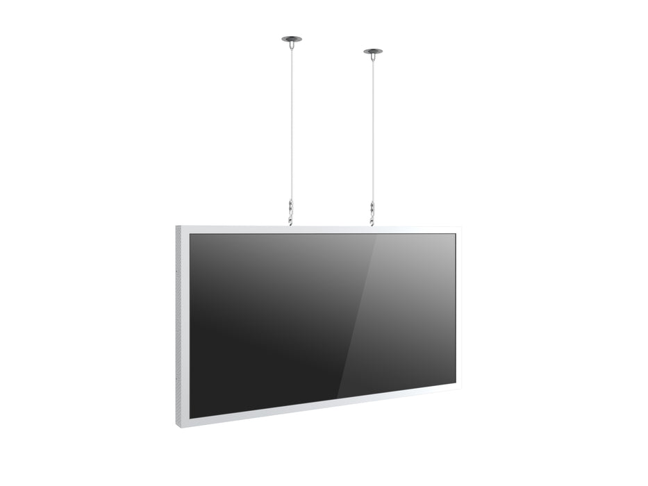 Multibrackets M Pro Series Enclosure 65" Wire Medium White Signage Display Enclosures Multibrackets