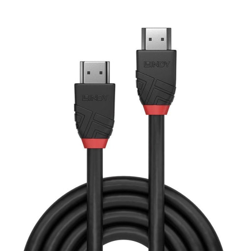 Lindy 7.5m 8K60Hz Black Line HDMI Cable | 37255 Lindy HDMI Cable Lindy