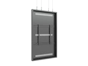 Multibrackets M Pro Series Enclosure 75" Wire Large Black Signage Display Enclosures Multibrackets