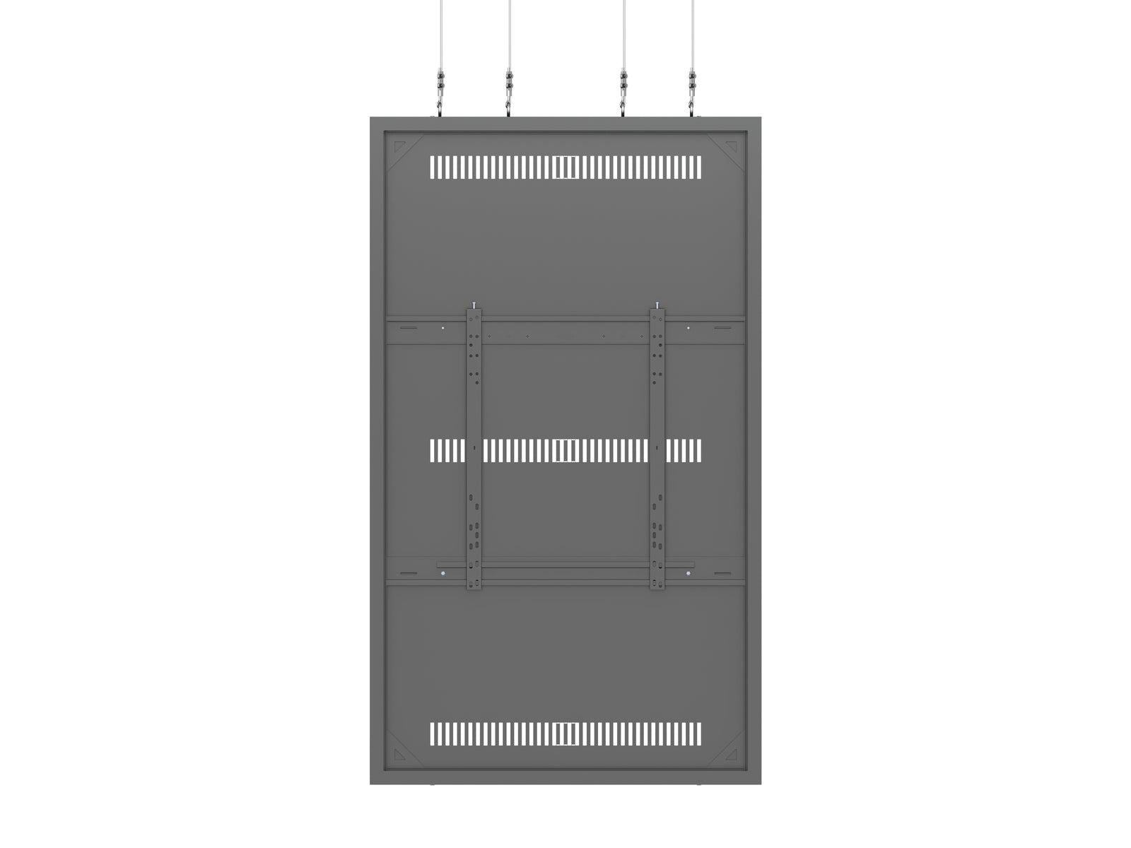 Multibrackets M Pro Series Enclosure 75" Wire Large Black Signage Display Enclosures Multibrackets