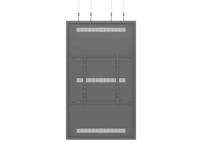 Multibrackets M Pro Series Enclosure 75" Wire Large Black Signage Display Enclosures Multibrackets