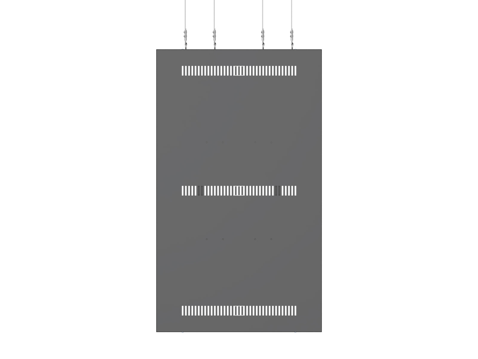 Multibrackets M Pro Series Enclosure 75" Wire Large Black Signage Display Enclosures Multibrackets