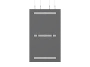 Multibrackets M Pro Series Enclosure 75" Wire Large Black Signage Display Enclosures Multibrackets
