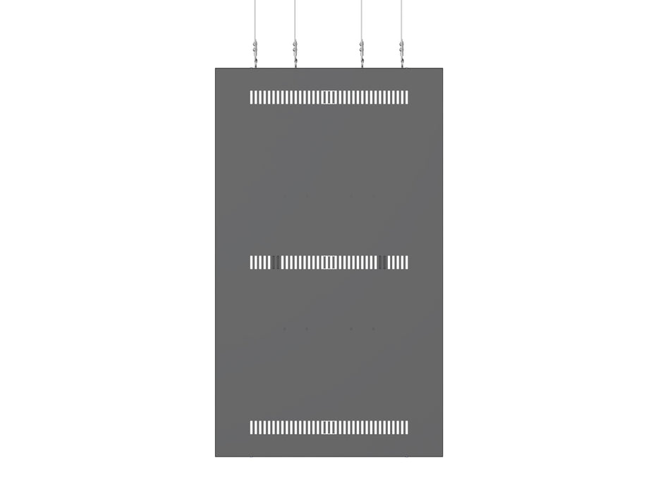 Multibrackets M Pro Series Enclosure 75" Wire Large Black Signage Display Enclosures Multibrackets