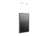 Multibrackets M Pro Series Enclosure 75" Wire Large Black Signage Display Enclosures Multibrackets