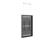 Multibrackets M Pro Series Enclosure 75" Wire Large Black Signage Display Enclosures Multibrackets
