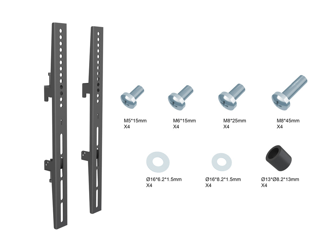 Multibrackets M Pro Series Fixed Arms - 400mm Mounting Accessory Multibrackets