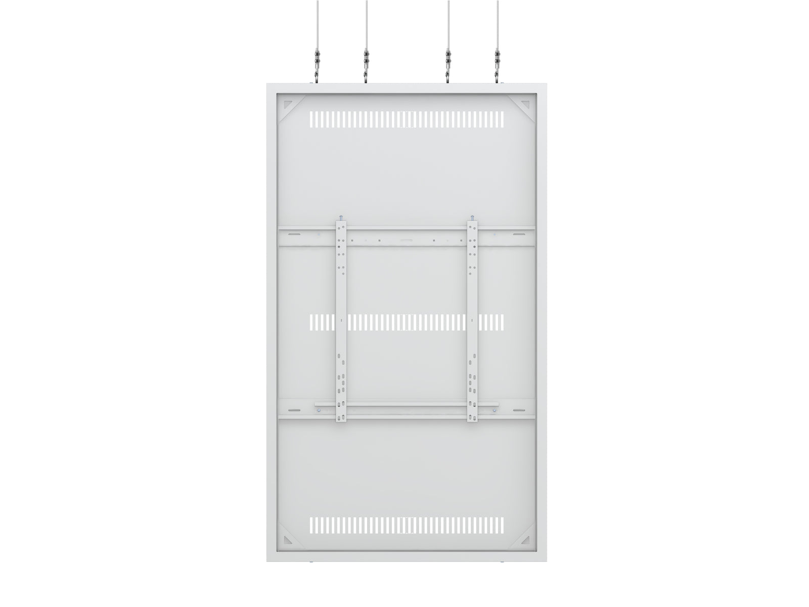 Multibrackets M Pro Series Enclosure 75" Wire Large White Signage Display Enclosures Multibrackets
