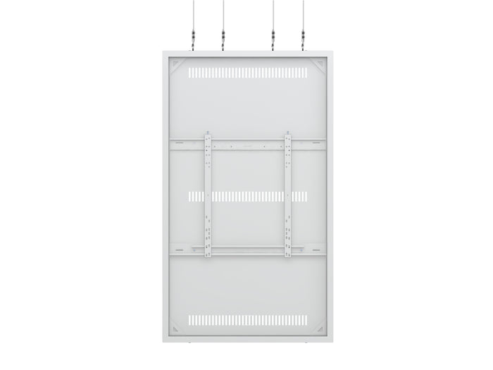 Multibrackets M Pro Series Enclosure 75" Wire Large White Signage Display Enclosures Multibrackets