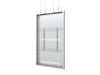 Multibrackets M Pro Series Enclosure 75" Wire Large White Signage Display Enclosures Multibrackets