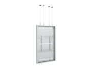 Multibrackets M Pro Series Enclosure 75" Wire Large White Signage Display Enclosures Multibrackets