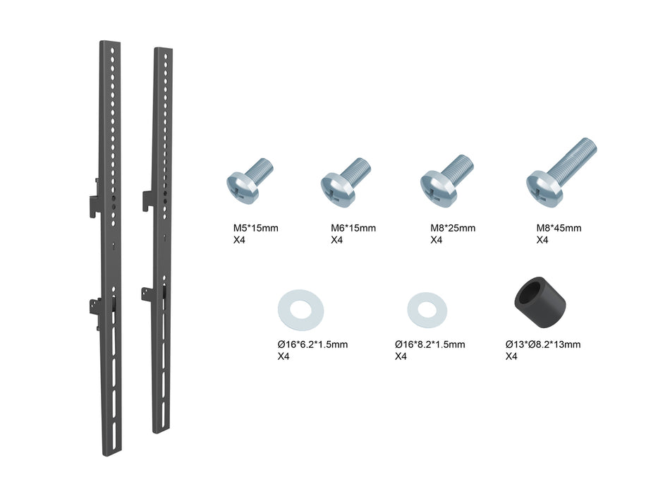 Multibrackets M Pro Series Fixed Arms - 600mm