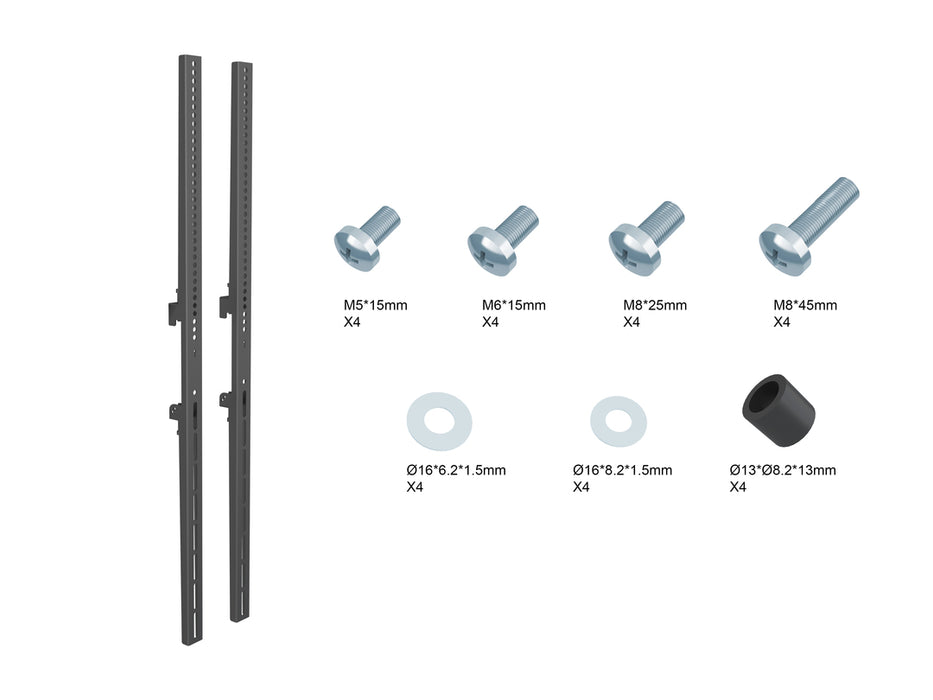 Multibrackets M Pro Series Fixed Arms - 900mm