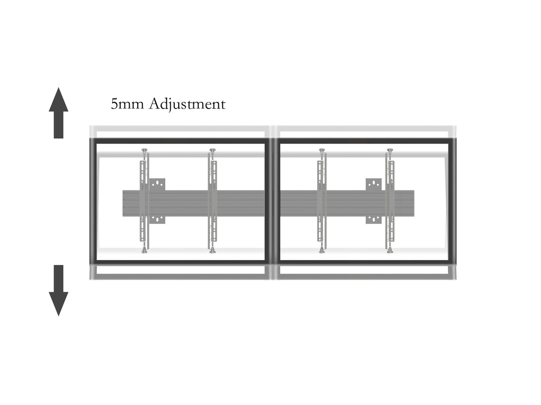 Multibrackets M Pro Series Micro Adjustable Arms - 400mm Mounting Accessory Multibrackets