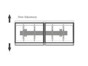 Multibrackets M Pro Series Micro Adjustable Arms - 400mm Mounting Accessory Multibrackets