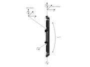 Multibrackets M Pro Series Micro Adjustable Arms - 400mm Mounting Accessory Multibrackets