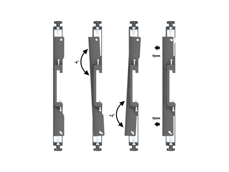 Multibrackets M Pro Series Micro Adjustable Arms - 400mm