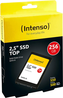 Intenso Top 2.5" 256 GB Serial ATA III MLC Internal Solid State Drive - 3812440 Internal Solid State Drive Intenso