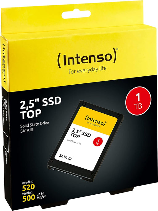 Intenso Top 2.5" 1000 GB Serial ATA III MLC Internal Solid State Drive - 3812460