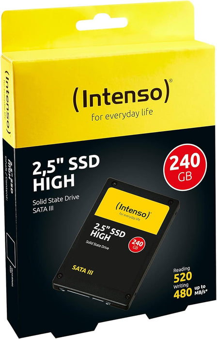 Intenso High 2.5" 240 GB Serial ATA III Internal Solid State Drive - 3813440