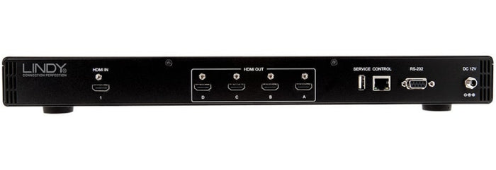 Lindy 4 Port HDMI 4K Video Wall Scaler | 38135 Splitter Lindy