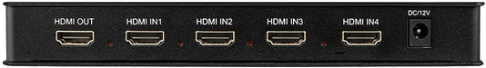 Lindy HDMI 4 Port Multi-View Video Switches | 38150 Video Switches Lindy