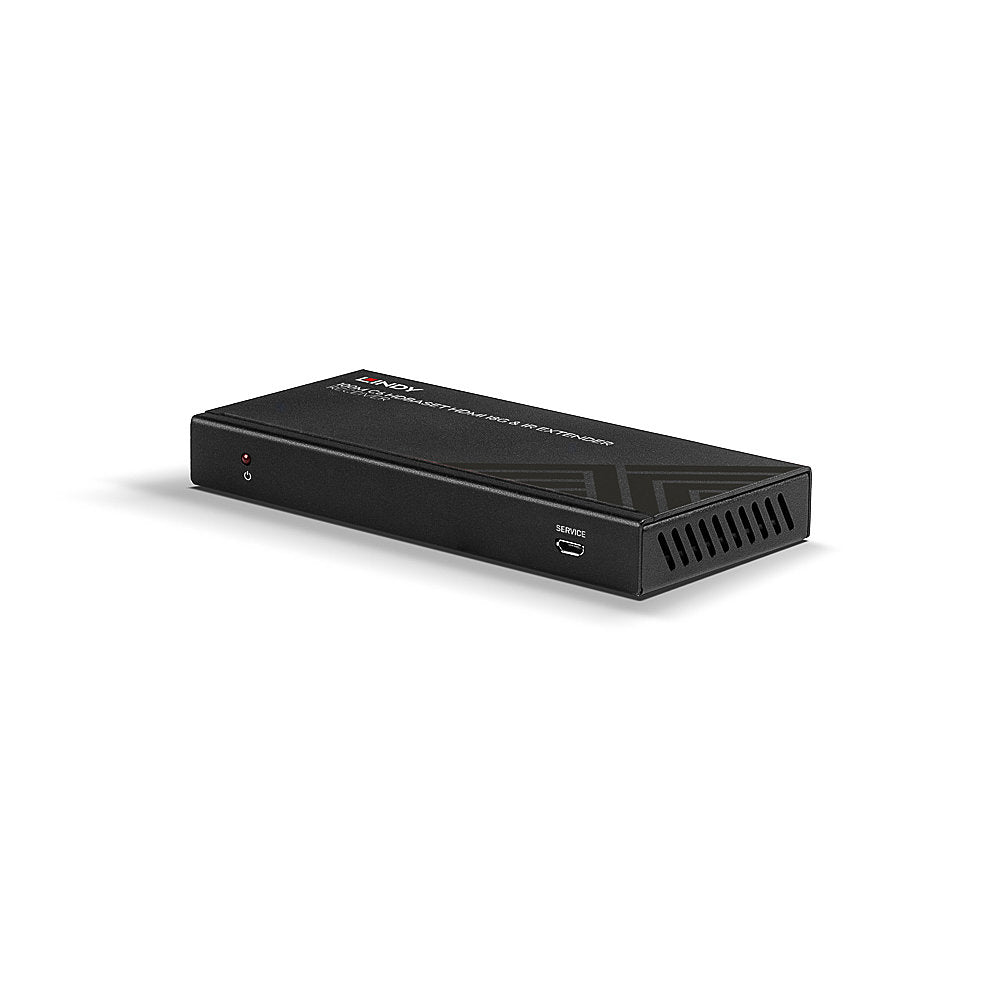 Lindy 100m Cat.6 HDMI 4K60, IR & RS-232 HDBaseT Extender with PoC, Receiver | 38207 AV Extender Lindy