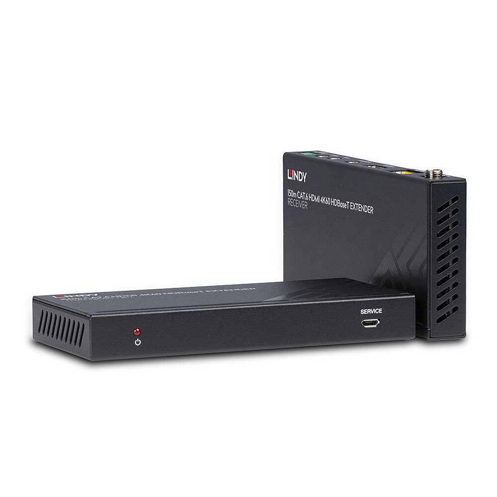 Lindy 150m Cat.6 HDMI 4K60, IR & RS-232 HDBaseT Extender - 38217 AV Extender Lindy
