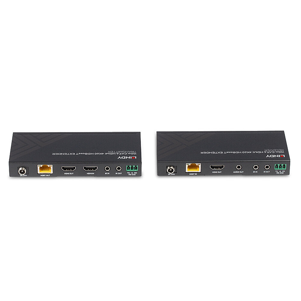 Lindy 150m Cat.6 HDMI 4K60, IR & RS-232 HDBaseT Extender - 38217 AV Extender Lindy