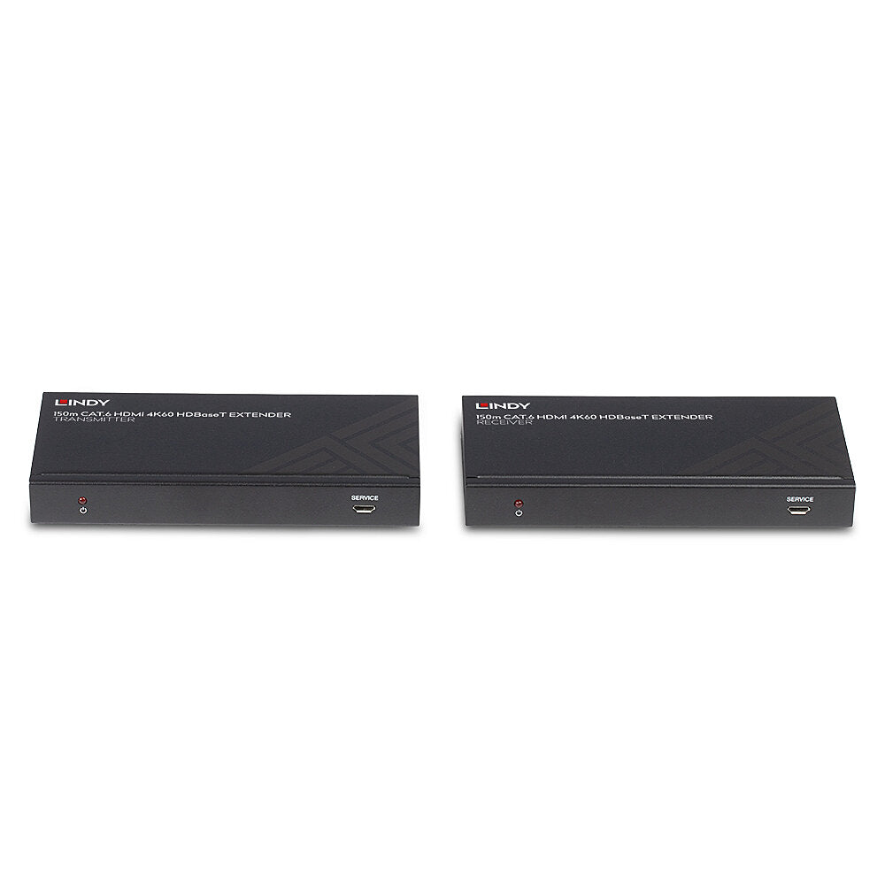 Lindy 150m Cat.6 HDMI 4K60, IR & RS-232 HDBaseT Extender - 38217 AV Extender Lindy