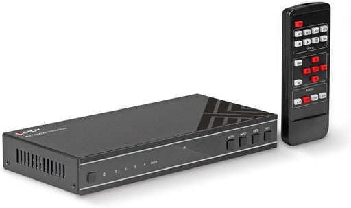 Lindy 4x1 4K60 HDMI Seamless Multiview Switch | 38228 Video Switches Lindy